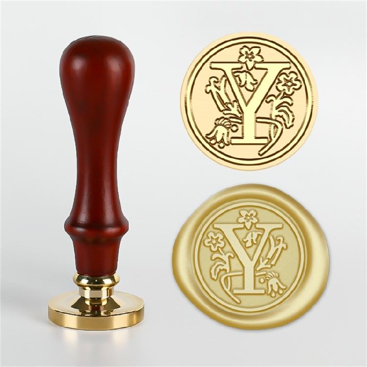 Unique Alphabets Wax Seal Stamp for DIY Crafts Handmade Sealing Greeting Cards