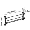 Wall Mounted Shoe Storage Shelf Multi Layer Drill Free Home Slippers Rack Easy Installation Space Saving Bathroom Towel Rack