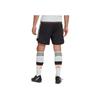 Adidas FW22 Logo Print Three-Stripe Elastic Waist Soccer Shorts Germany Home Kit Men Bottoms Black HJ9605