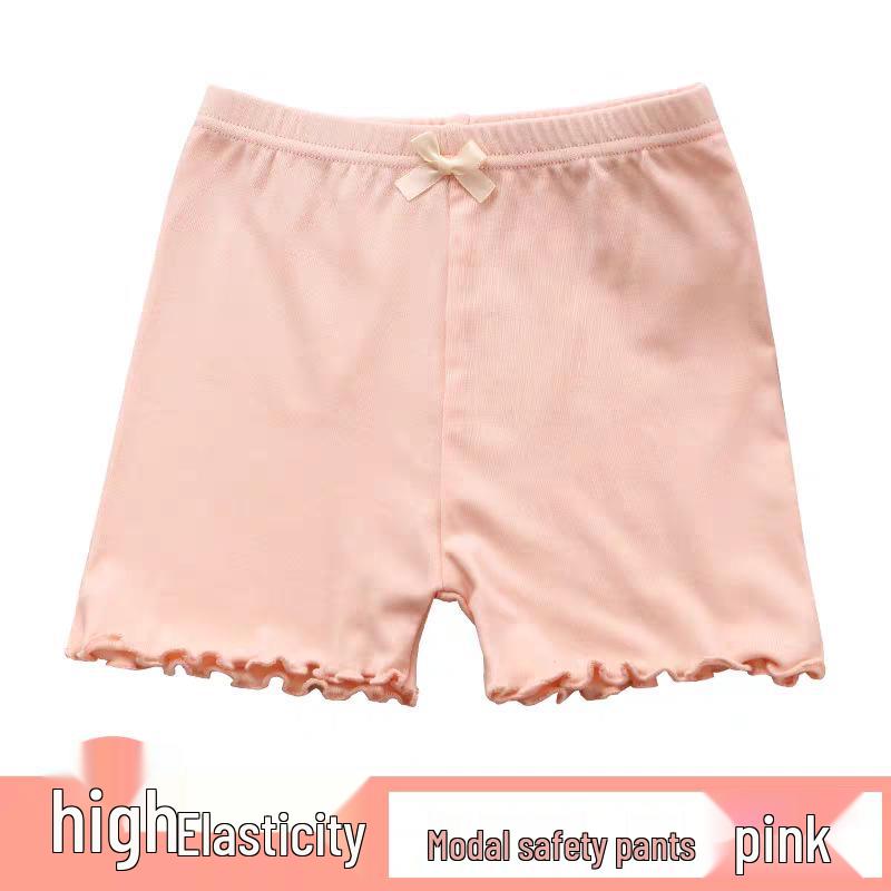 

Kids Summer Breathable Anti-Exposure Three-Quarter Pants 100cm (Height 80-90cm) розовый