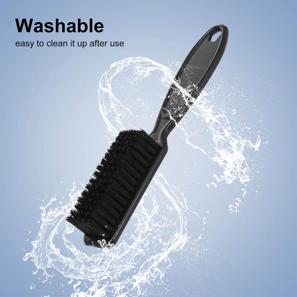 Hair Cleaning Brush with Plastic Handle Barber Neck Duster Unwanted Hair Removal Comb Hair Styling Hairdressing Tools