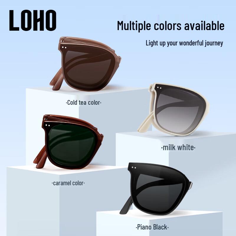 LOHO Folding Polarized UV400 Sunglasses