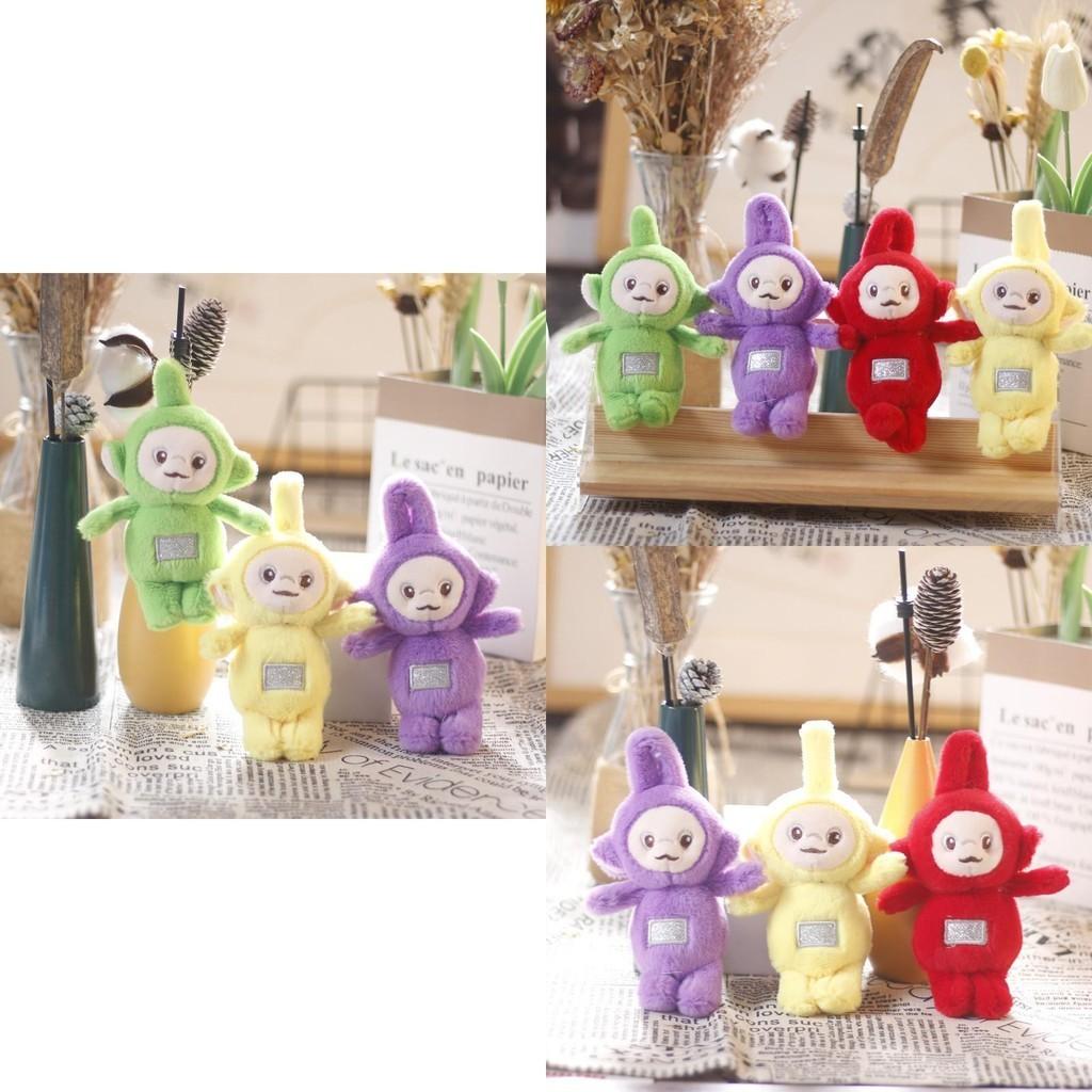 Adorable Llavero de Peluche Teletubbies Lindo Amuleto para Bolso de Muñeco de Animal Juguete Suave