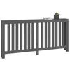 822583 vidaXL Radiator Cover Grey 169x19x84 Cm Solid Pine Wood