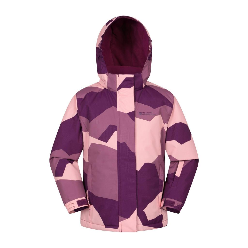 Mountain Warehouse Childrens/Kids Snowdrop Watercolour Ski Jacket