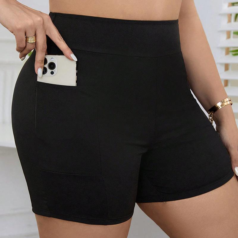 

2024 Женские купальные трусы-бикини большого размера с квадратными вырезами и однотонные - Европейский и американский сексуальный пляжный наряд 3XL