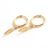 925 Silver Needle Vintage Geometric Pendant Earrings Round/Square/Shell Earrings for Women Fashion Jewelry Pendientes