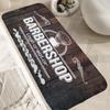 Barber Shop Entrance Door Mat Bathroom Rug Custom Doormat Carpet In the Living Room Mats Modern Home Decor Floor Carpets Bath