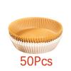 10-100Pcs Air Fryer Disposable Paper Non-Stick Airfryer Baking Papers Round Air-Fryer Paper Liners Paper Kitchen Accessories