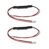 One Pair Cement Load Resistors For Motorcycle LED Turn Signal Indicator Light
