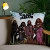 B-Black S-Sabbath Band Pillow Case Plush Fabric Soft Pillowcase Double Sided Print Sofa Cushion Cover Throw