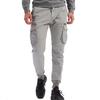 New Men Cargo Pants Khaki Casual Men Tactical Joggers Cargo Multi-Pocket Fashions Black Army Trousers Work Wear