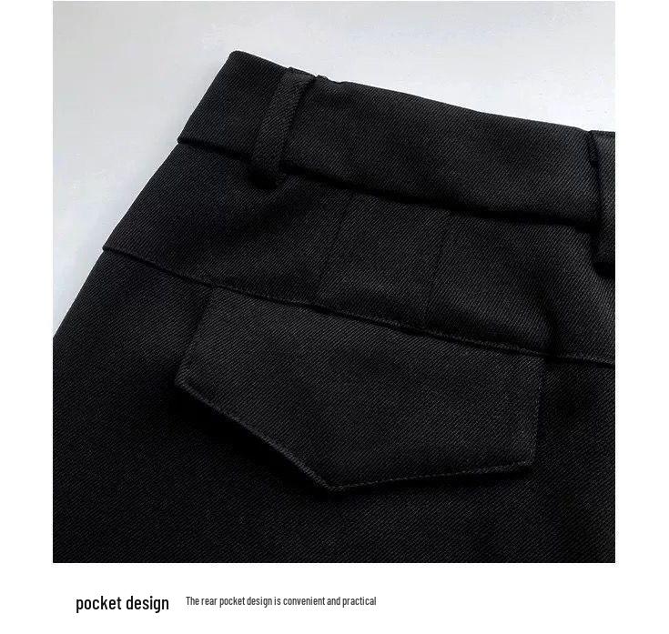 2026 Winter High-Waist Wide-Leg Casual Trousers for Tall Women