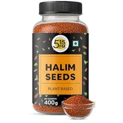 5:Semi di Halim 15PM per il consumo | 400g | Semi di Aliv e Crescione | Confezionato igienicamente | Crudo e Naturale | Usato in Cucina, Pasticceria, Frullati