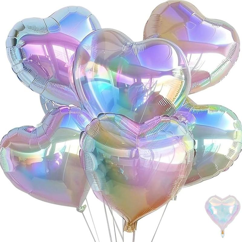 18 Inch Silver Sparkling Heart-shaped Balloon Heart-shaped Shape Suitable For Birthday Parties Weddings And Home Decoration 2026