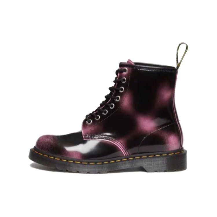 Dr. Martens Comfortable Versatile Short Boots Women boots Black Purple 31815650