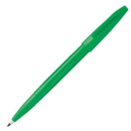 Pentel Sign Pen Green Water-Based S520-DD [5 pens]