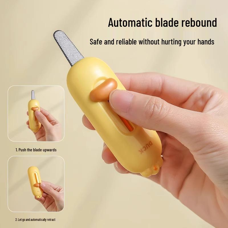 Newcomer Exclusive: Magnetic Anti-Stick Mini Box Cutter with Free Shipping