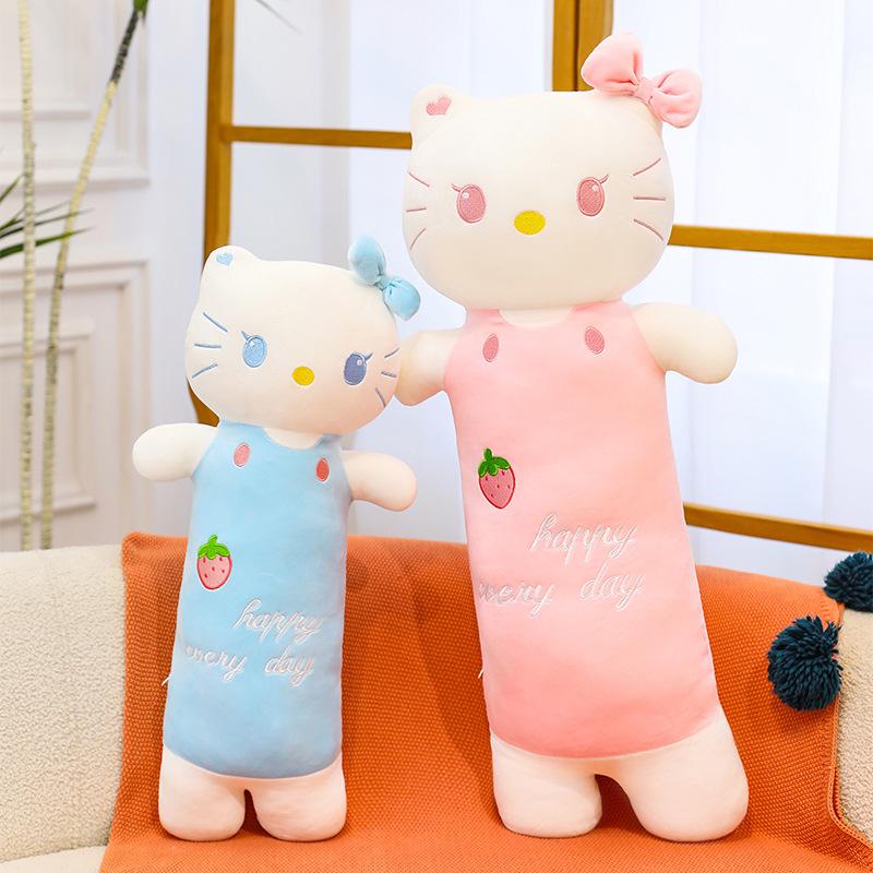 2025 Cylinder Cat Plush Pillow Toy for Girls