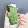 Grüne Textur Heißverkauf Exquisit Schön Handyhülle Glas-Handyhülle für Samsung Galaxy S26 S25 S24 S23 S22 FE Ultra Plus