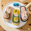 Children's Cute Cartoon Non-slip Linen Slippers - Spring Autumn Indoor Home for Boys & Girls, Parent-Child Four Seasons Wear