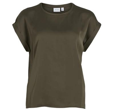Vila Ellette Short Blouse with Sleeves