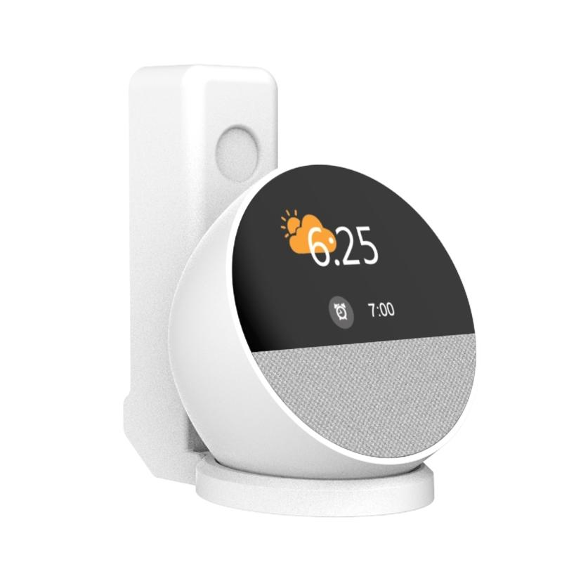 Outlet Wall Mount Stand Easy Installation No Screws Needed Space Organizers for SpotT5 Speaker Foldable Stand Rack