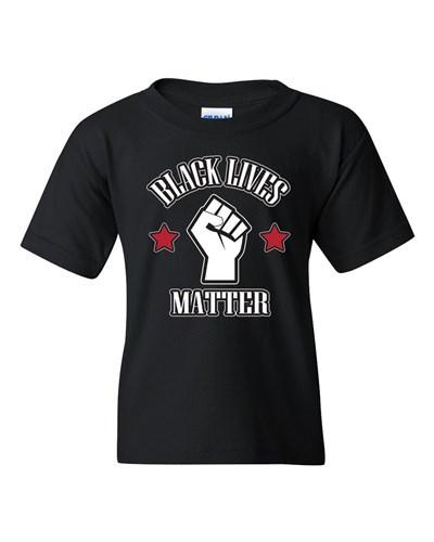 Black Lives Matter Support Protest Police Los Angeles DT Youth Kids T-Shirt Tee Unisex T-Shirt L