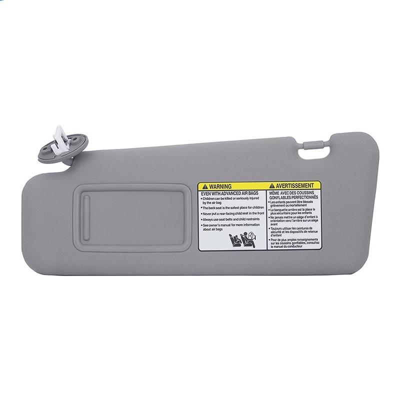 1 Stück Auto-Sonnenblende Linke Seite Rechte Seite Grau Beige Fahrerseite Beifahrerseite Für Toyota Highlander 2008 2009 2010 2011 2012 2013