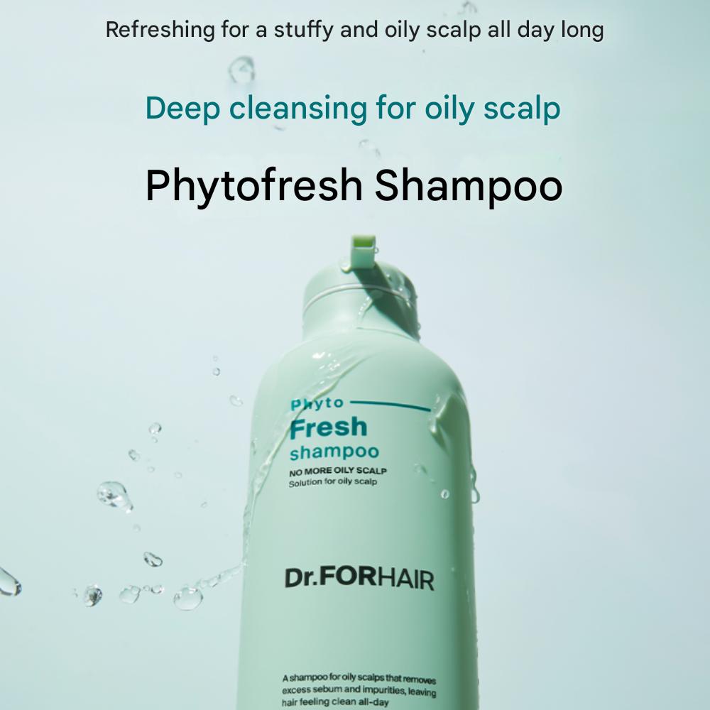 Dr.ForHair Oily Scalp Deep Cleansing Phyto Fresh Shampoo, 500ml / 16.9fl.oz.