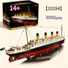 2026 9090ks Horká hračka Klasické filmy nepotopitelný Titanic 10294 Velká výletní loď Loď Parník Model Pro Narozeniny Vánoční Dárky