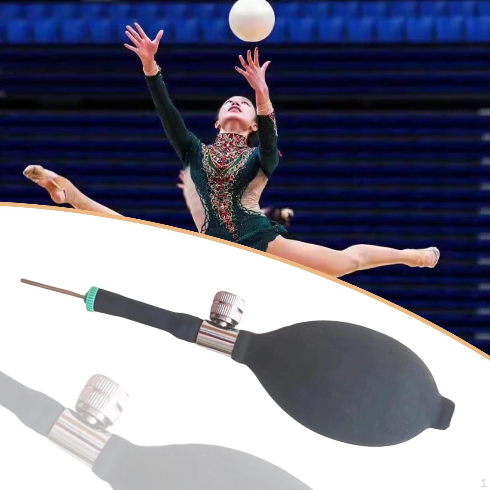 

Artistic Gymnastics Ball Pump Air Inflatable Hand Professional Inflator Rubber for Basketball