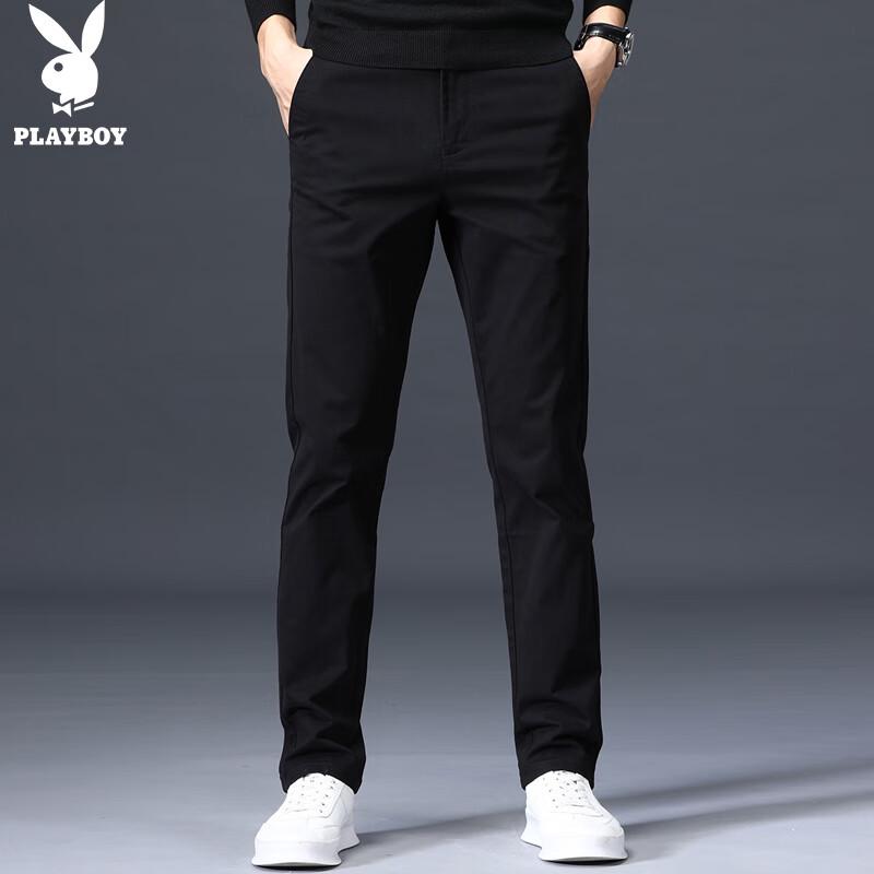 

PLAYBOY Men s Straight-Leg Casual Pants 36