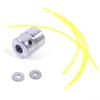Crossbody Mounted 4 Cycle Grass Trimmer Head Aluminum Construction For Long Lasting Yard Maintenance Lawn Care Equipment