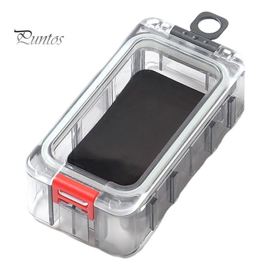 Splicing Fishing Lure Box Glow-in-the-dark Magnetic Clear Portable Waterproof Multifunction Fishing Hooks Soft Hard Bait Angling Tools Gear Organizer