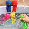 Baby Badespielzeug Schwamm Wasserabsorbierender Oktopus Quetschspielzeug Stressabbau Spielzeug Wasser Spritzender Oktopus Schwimmendes Spiel Wasser Badespielzeug