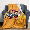 Mickey Mouse Clubhouse Flannel Blanket Throw Blanket Soft Warm Sofa Bed Camping Home Decor Unique Christmas Gift C926196