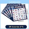 Independence Themed Day Party Afternoon Tea Entertainment Board Game Set Card