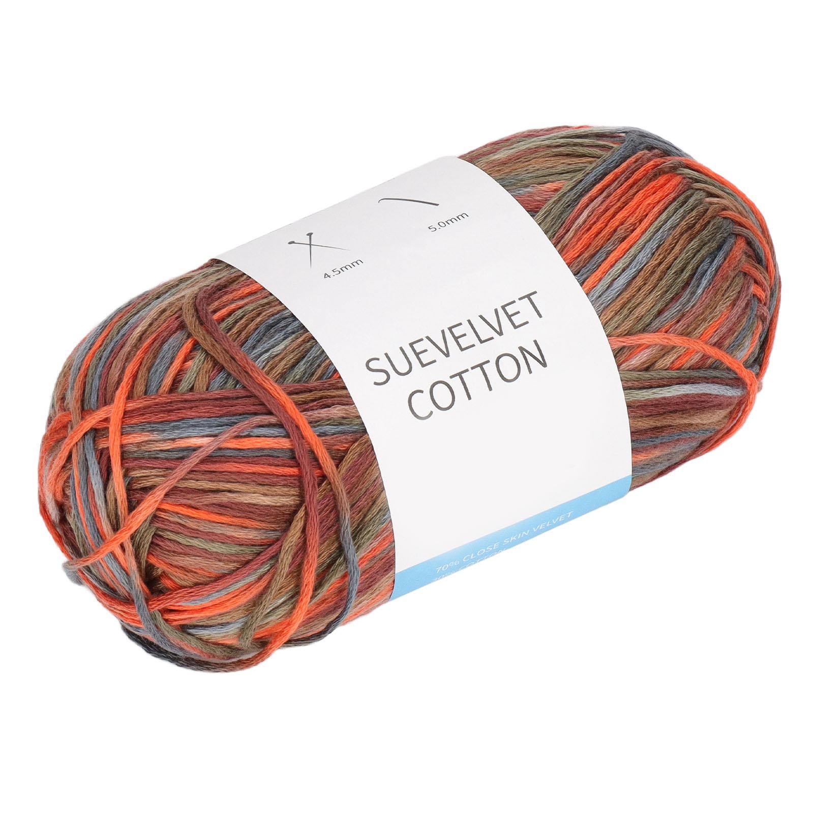 

Пряжа для вязания крючком, цветной хлопок, 8 нитей, дымчато-красный, мягкая, удобная, средней толщины, пряжа для вязания