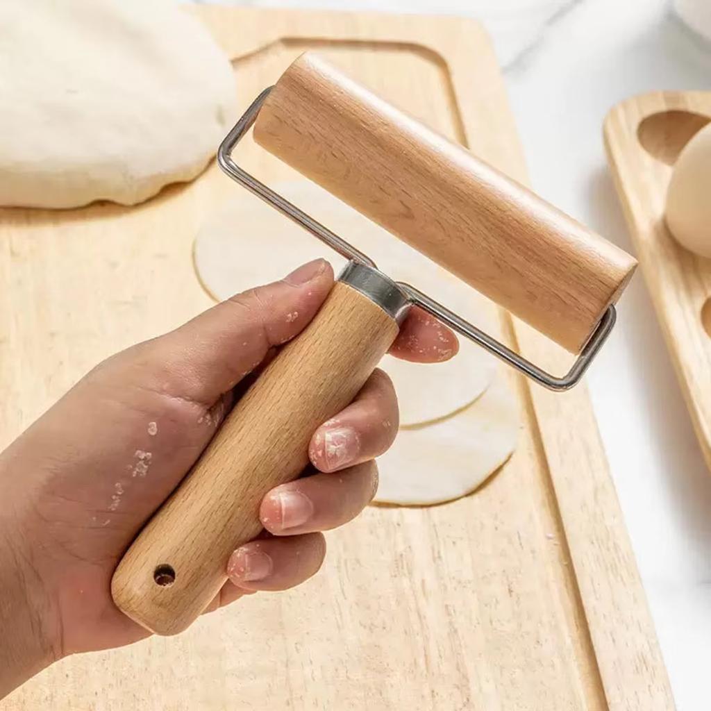 1PC Rolling Pin Wooden Baking Crushed Nuts Pancakes Biscuits Kitchen Utensils for Baking Cakes and Pizza Kitchen Utensils
