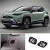 For Toyota Yaris Cross  ABS Carbon Fiber Trument Panel Air Outlet Frame