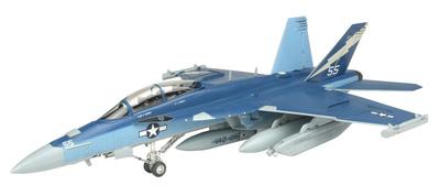Avión de Guerra Electrónica de la Marina de EE. UU. Growler Vikings Aviación Naval 100º Aniversario Avión Pintado Maqueta de Plástico Color Moldeado Platz/Italeri 1/48