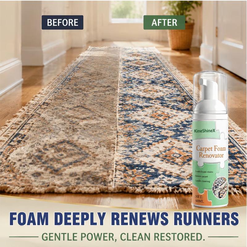 60/100ml Household Carpet Fabric Cleaning Foam Agent Cloth Dry Cleaning Stain Remover Applicable To Sofa Carpet Cleaner