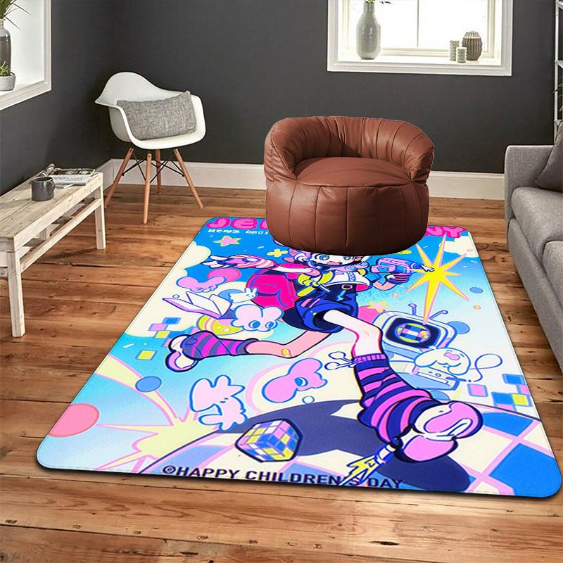 Game: Muse Dash Rug Floor Mat for Living Room or Bedroom Soft and Comfortable Carpet a Gift for Birthday and Holiday.SFF0917393