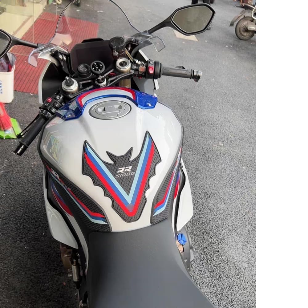 XIAMAOZPR FOR 2024 Motorcycle Accessories S1000RR Protector Anti-Slip Tank Pad Sticker Gas Knee Grip Traction Side Decal 2019 To 2023 2024