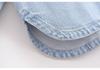 Plus-size Retro Lapel Long Sleeve High-Quality Denim Shirt Jacket for Women
