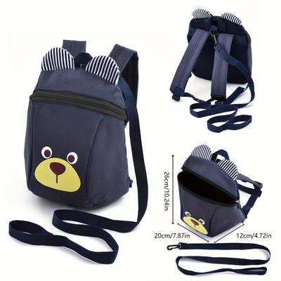 Kids Children Anti-lost Cartoon Traction Bags High Quality Safety Harness Reins Toddler School Backpack Cute Cartoon Rucksack