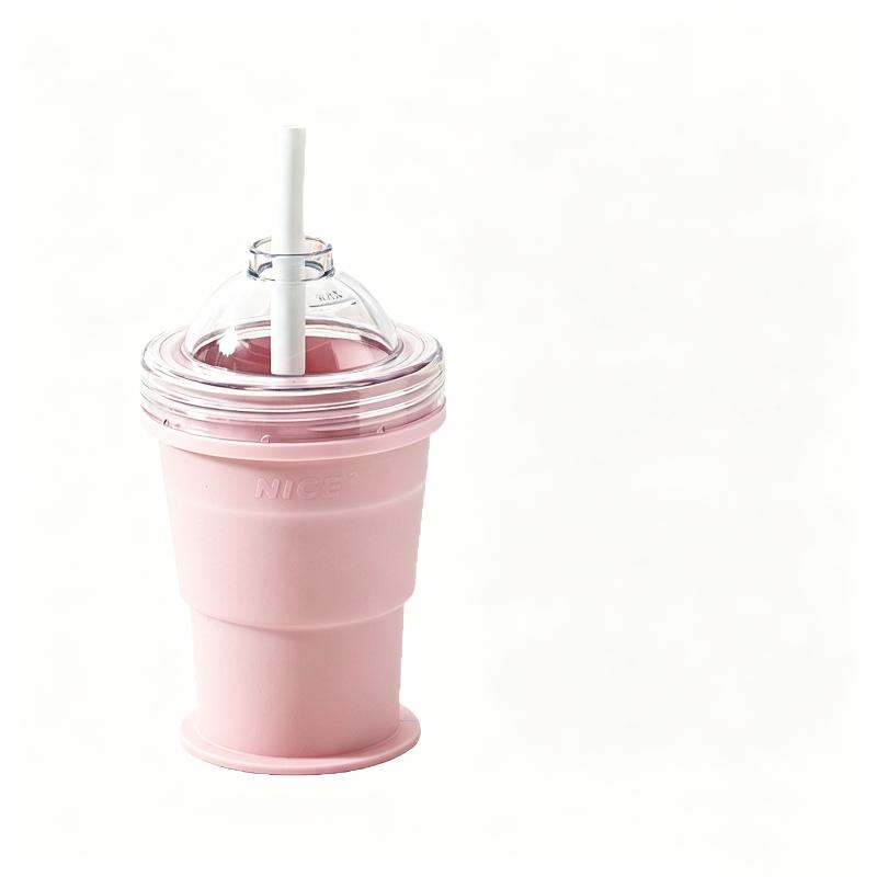 

Gradient Hockey Shaped Ice Ball Cup 2 In 1 Design Reusable Ice Maker Mold Portable Water Cup Summer Outdoor Travel Gadget