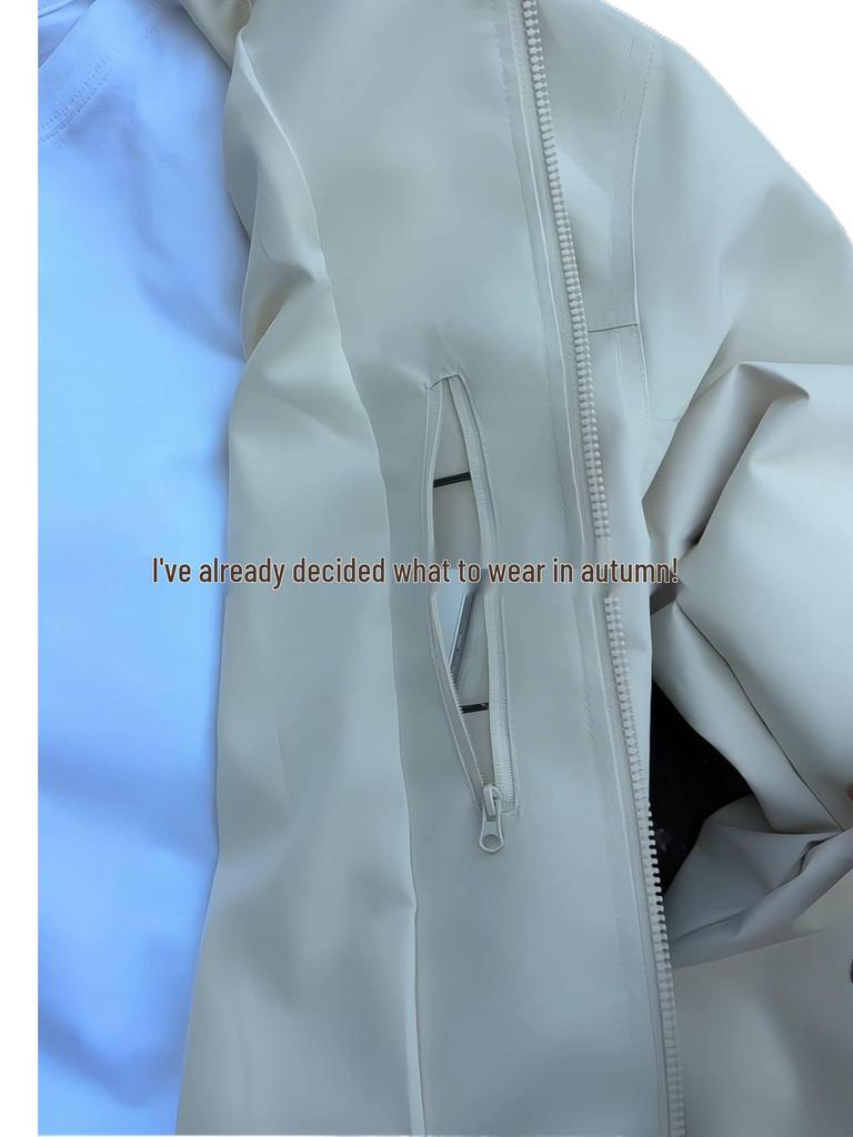 Men's American Style Bomber Jacket - Autumn Short Stand Collar Pilot Outerwear