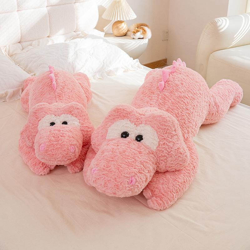 Duża Poduszka Dinozaur Pluszowa Zabawka Lalka Zielony Dinozaur Lalka Poduszka Domowa Lalka Muppet dla Dziewczynki